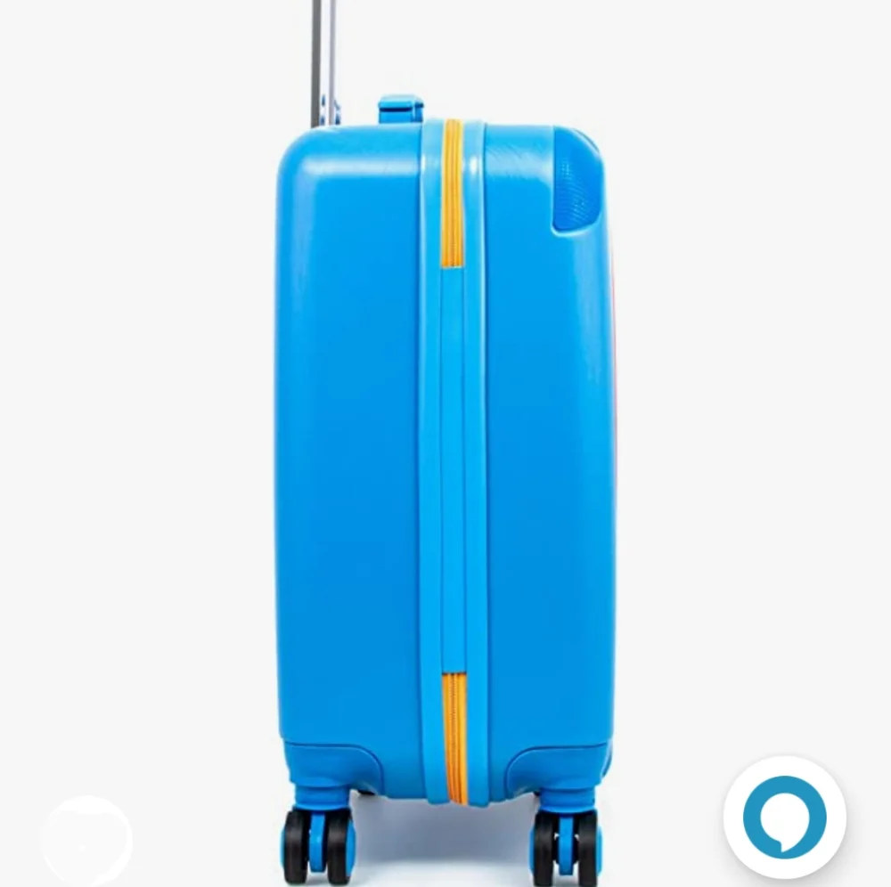 Calvin Klein Avenue Lanes Hardside Spinner Luggage with TSA Lock, Sky Bl…